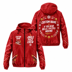 Custom Name Jingle Pace Crew Running Windbreaker Jacket