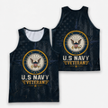 Veteran Running Tank Top - US Navy Veteran Tech Singlet