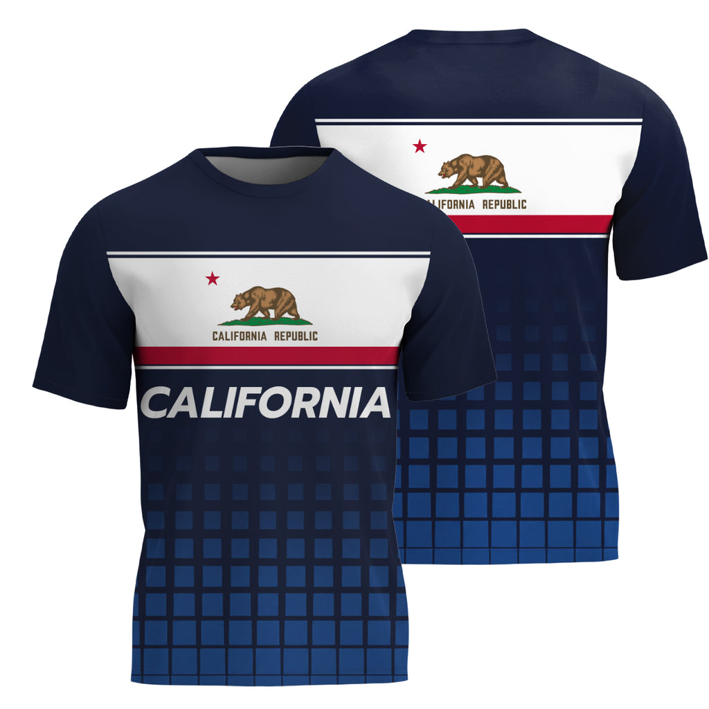 California State Pride Tech Running T-Shirt