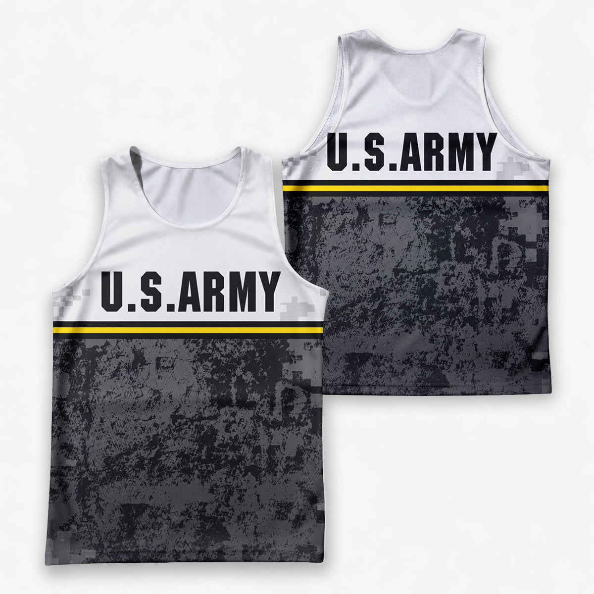 U.S.Military Running Tank Top U.S.Army Running Singlet for Men and Women