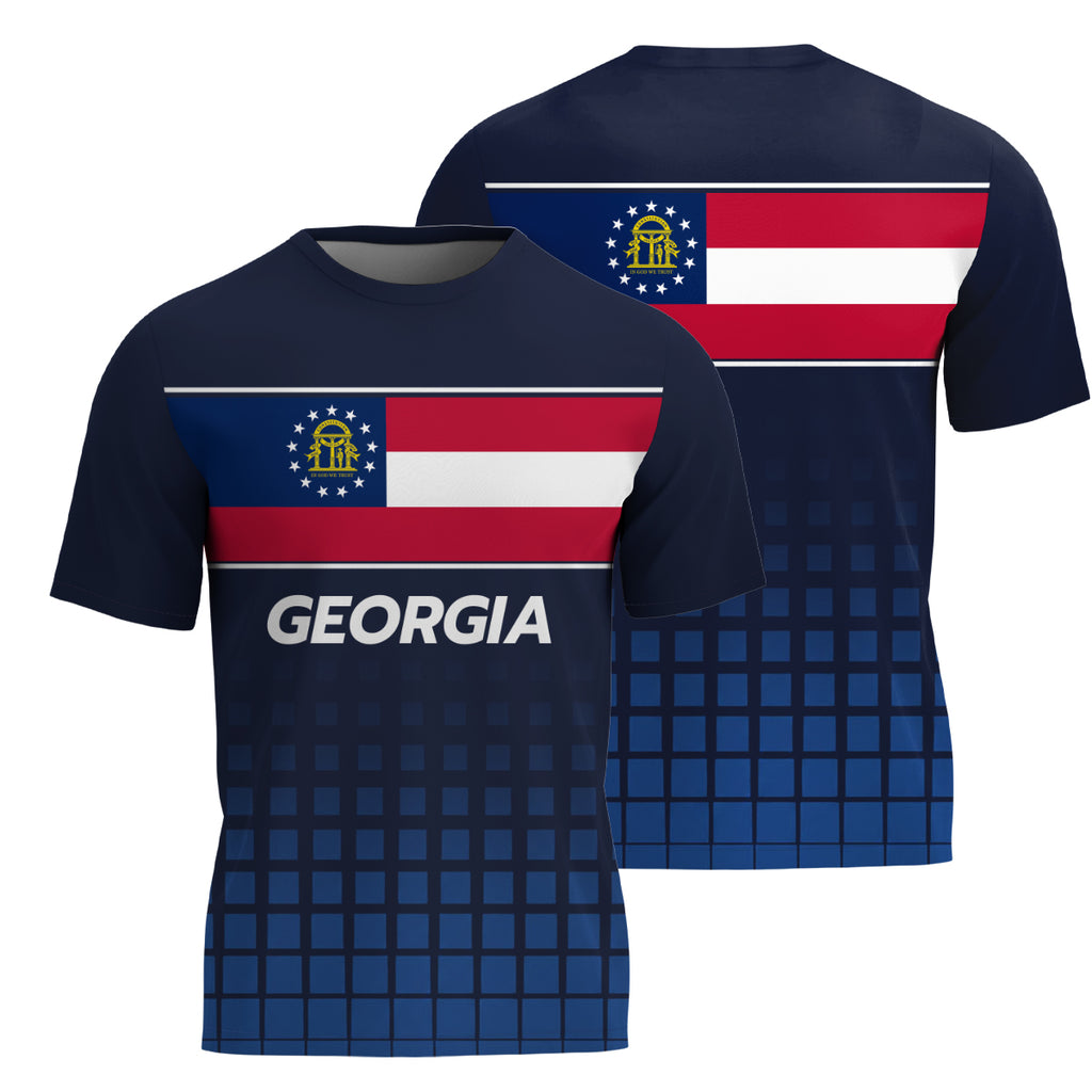 Georgia State Pride Tech Running T-Shirt