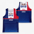 Patriotic Tech Running Tank Top - Iowa State Pride Running Singlet