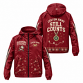 Custom Name Sleighing It Slowly Running Windbreaker Jacket