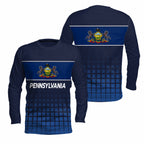 Pennsylvania State Pride Long Sleeve Running T-Shirt