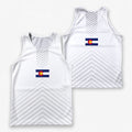 Colorado Running Tank Top Colorado State Flag Running Singlet for Men and Women