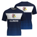 Illinois State Pride Tech Running T-Shirt