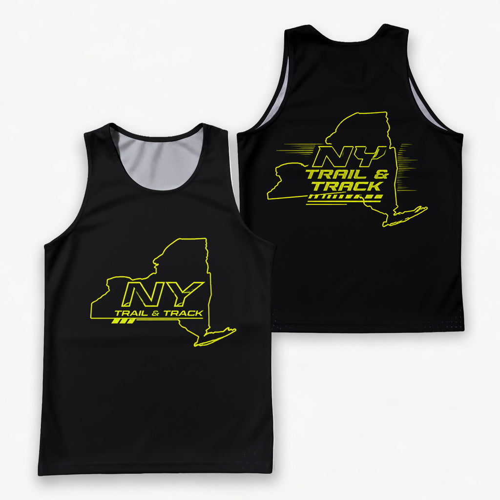 Midnight State Outline New York Running Tank Top