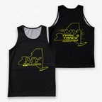 Midnight State Outline New York Running Tank Top