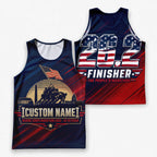 Iwo Jima Honor Run The Marine Corp Race Day Running Tank Top