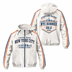 Custom Name New York Heritage Runner Running Windbreaker Jacket