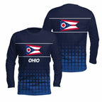 Ohio State Pride Long Sleeve Running T-Shirt