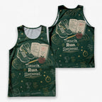 Teacher Running Tank Top Teach Run Repea Tech Running Singlet