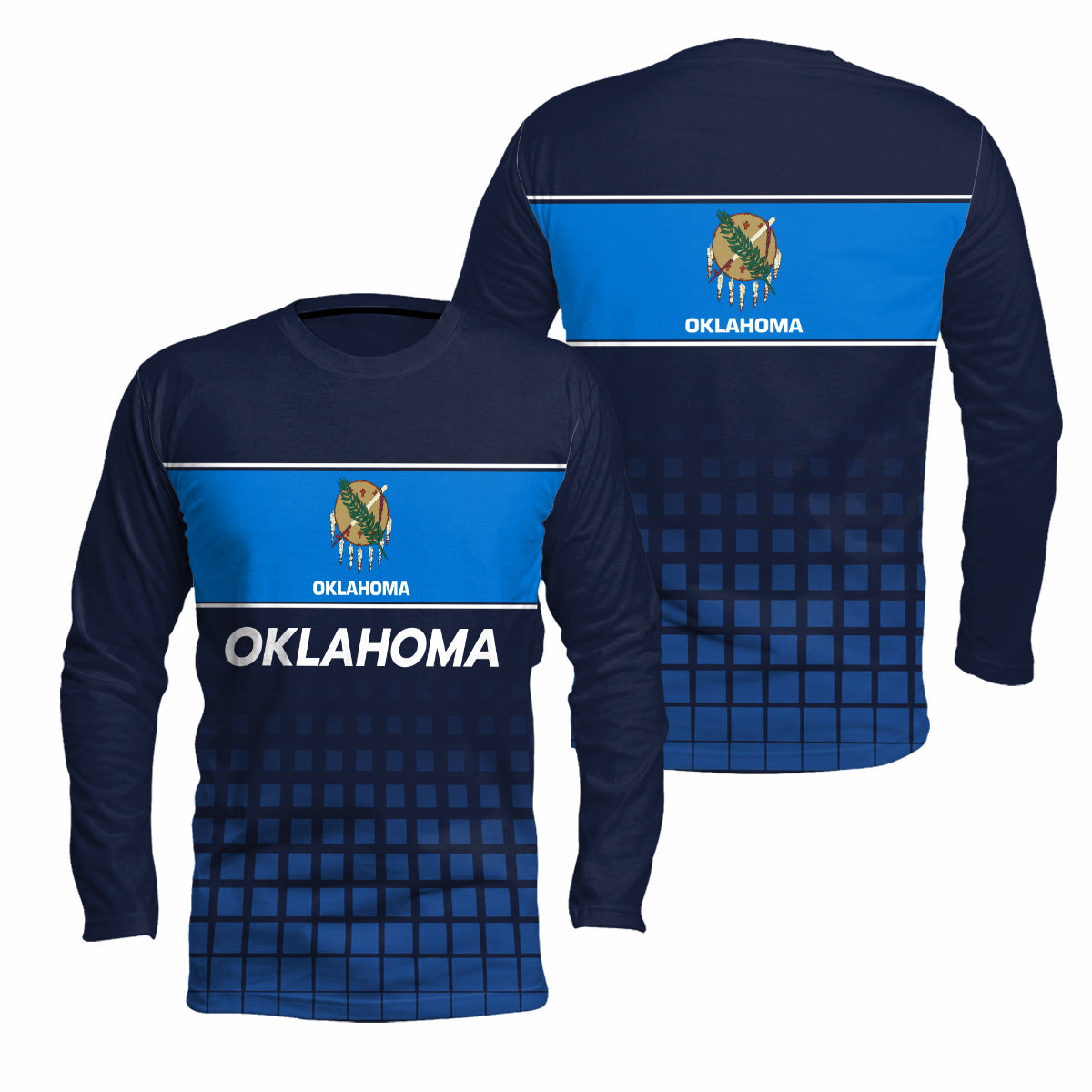 Oklahoma State Pride Long Sleeve Running T-Shirt