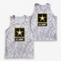 U.S.Military Running Tank Top U.S.Army Camo Running Singlet for Men and Women