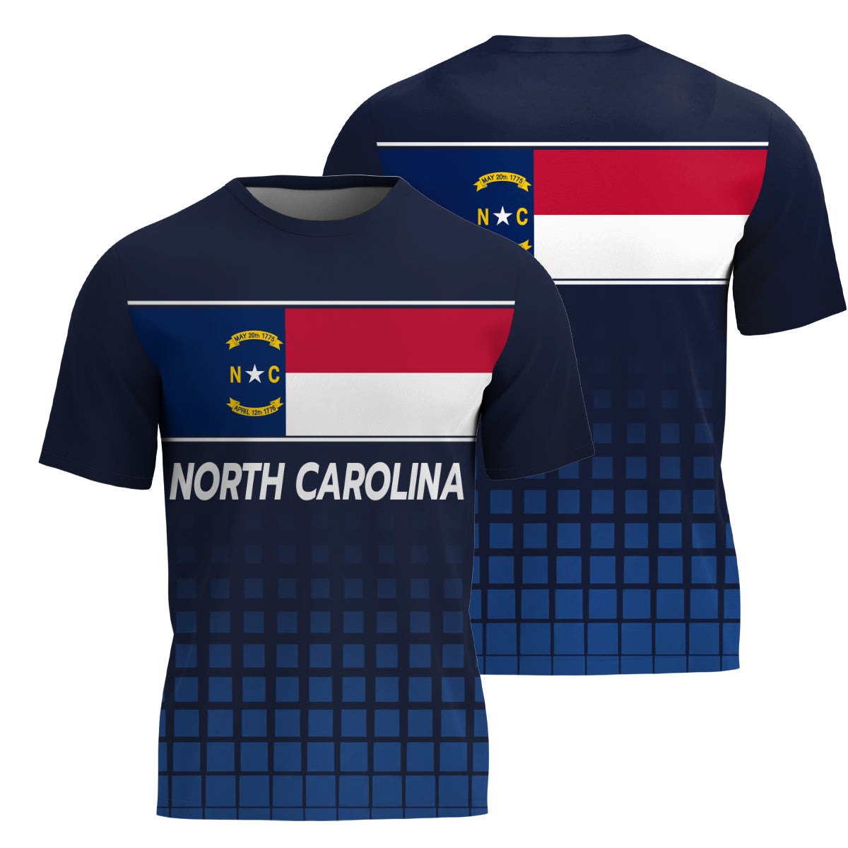 North Carolina State Pride Tech Running T-Shirt