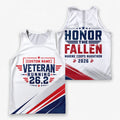 Veteran Running 26.2 The Marine Corp Race Day Running Tank Top