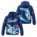 Custom Name Florida Freedom Miles Florida Running Windbreaker Jacket