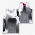 Monochrome Texas Running Tank Top _ State Pride Tech Running Singlet