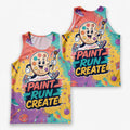 Teacher Running Tank Top Art Teacher Runner Tech Running Singlet