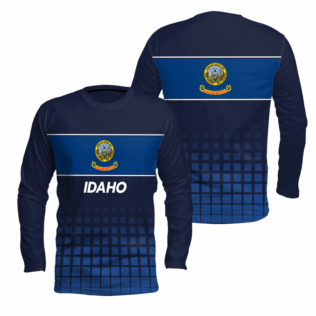 Idaho State Pride Long Sleeve Running T-Shirt