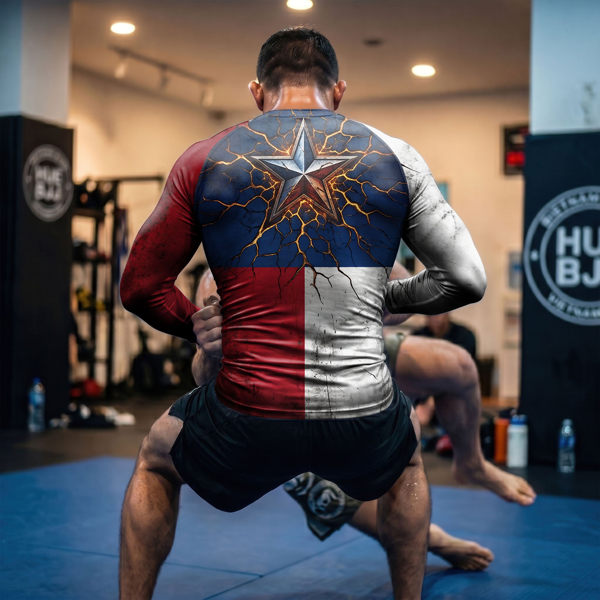 Lone Star Dominance BJJ Rash Guard