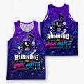Teacher Running Tank Top Music Teacher Runner Tech Running Singlet
