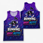 Teacher Running Tank Top Music Teacher Runner Tech Running Singlet