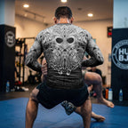 Asgardian Steel Black BJJ Rash Guard