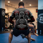 Viking Compass of Destiny BJJ Rash Guard