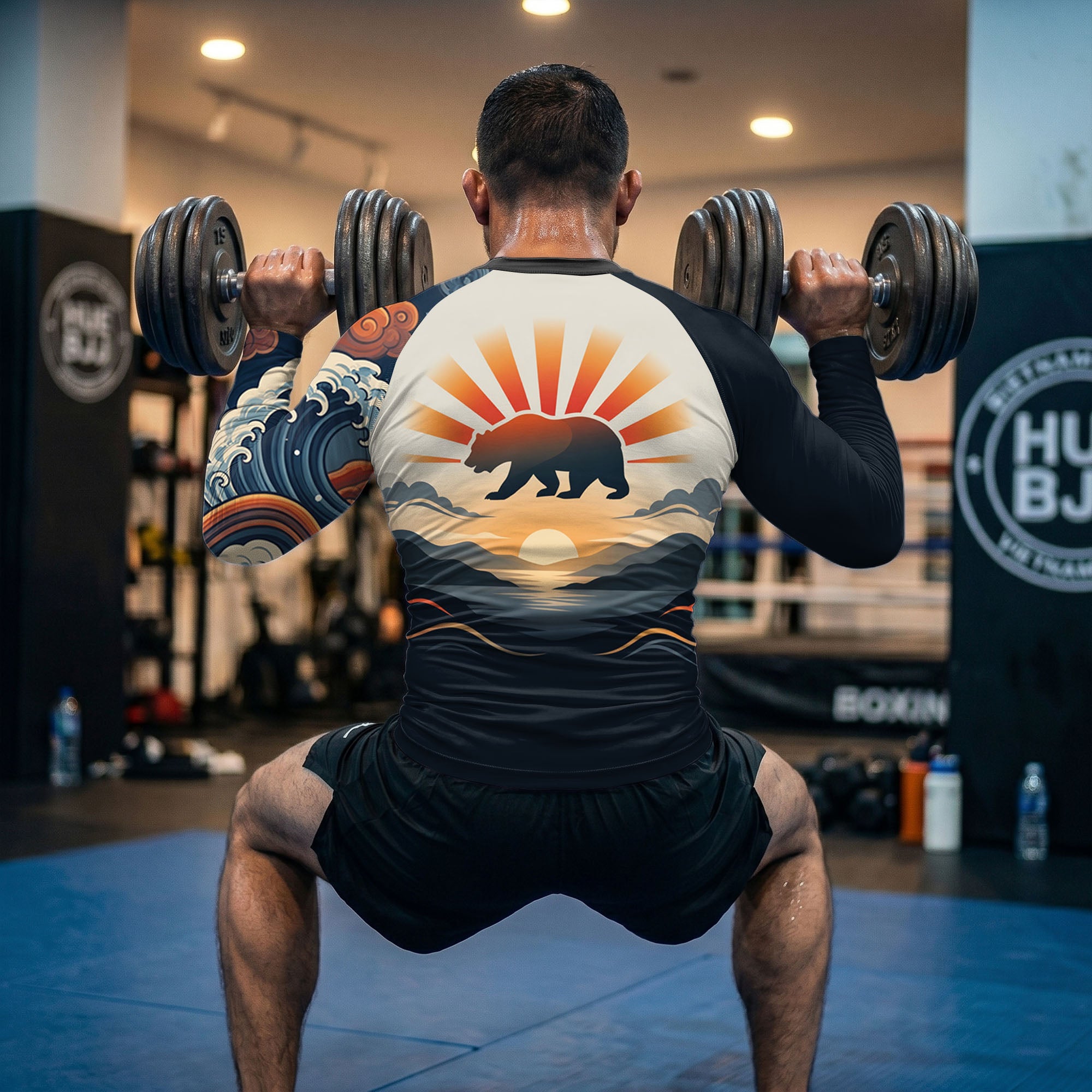West Coast Samurai BJJ Rash Guard