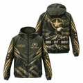 Custom Name Army Honor Duty Country Running Windbreaker Jacket