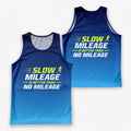 Funny Running Tank Top _ Slow Milegae Tech Running Singlet