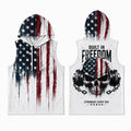 Stronger Every Day Men's Workout Hooded Tank Top