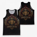 Men's Running Tank Top Firefighter Guardian Of The Flame Running Singlet V3