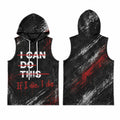 If I Die I Die Men's Workout Hooded Tank Top