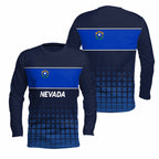 Nevada State Pride Long Sleeve Running T-Shirt