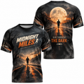 Midnight Miles Halloween Tech Running T-Shirt