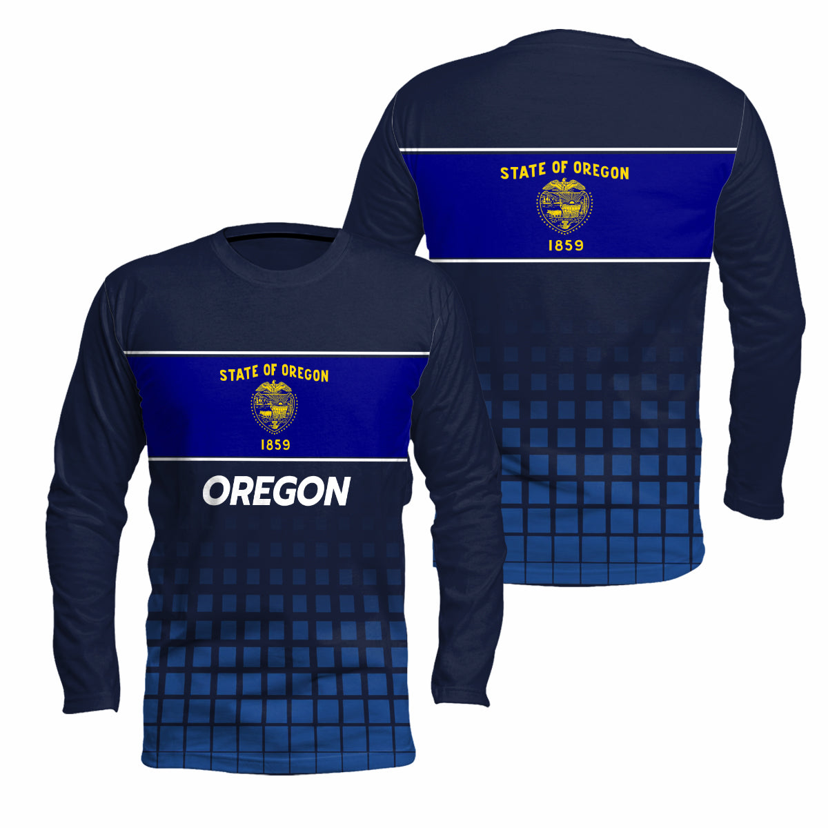 Oregon State Pride Long Sleeve Running T-Shirt