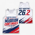 The Mission Continues The Marine Corp Race Day Running Tank Top