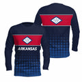 Arkansas State Pride Long Sleeve Running T-Shirt