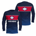 Arkansas State Pride Long Sleeve Running T-Shirt