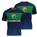 Washington State Pride Tech Running T-Shirt
