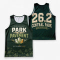 Central Park Greenery The NYC Race Day Running Tank Top