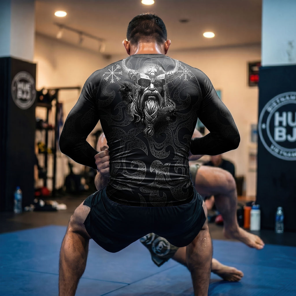 Odin’s Gaze & Thor’s Might BJJ Rash Guard