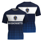 Massachusetts State Pride Tech Running T-Shirt
