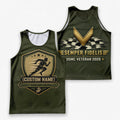 Semper Fi Shield The Marine Corp Race Day Running Tank Top
