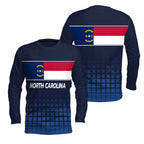 North Carolina State Pride Long Sleeve Running T-Shirt