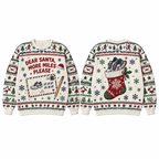 Dear Santa More Miles Please Sweater
