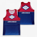 Patriotic Tech Running Tank Top - Arkansas State Pride Running Singlet