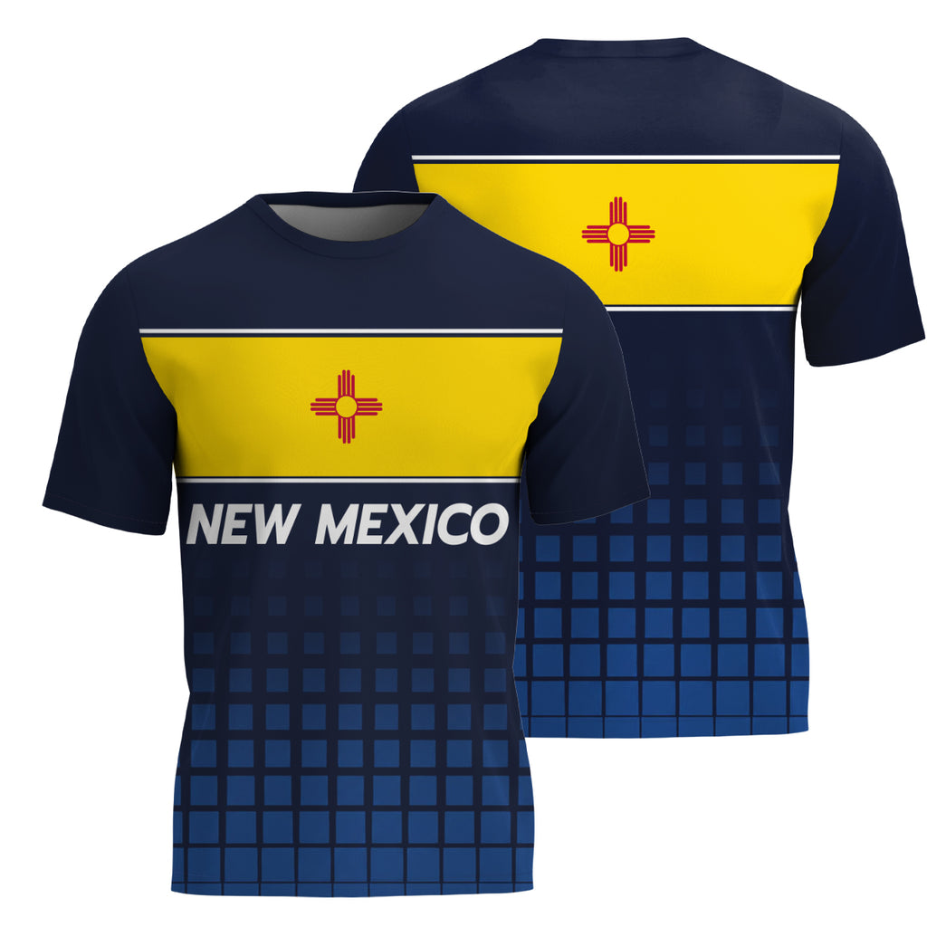 New Mexico State Pride Tech Running T-Shirt